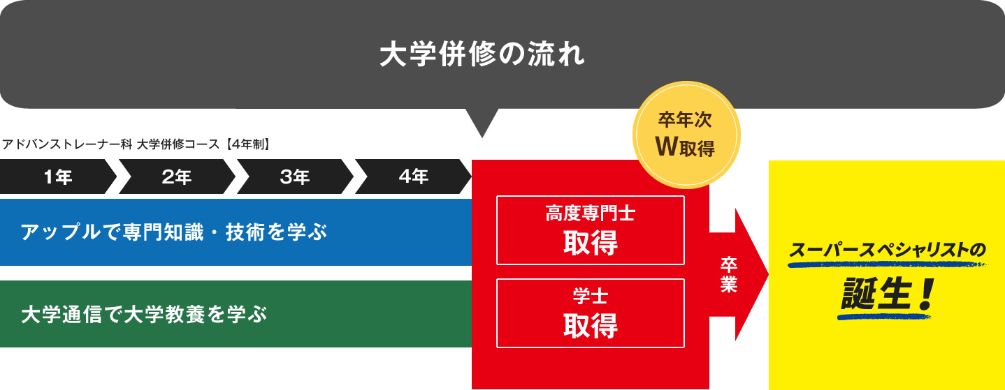 大学併修の流れ